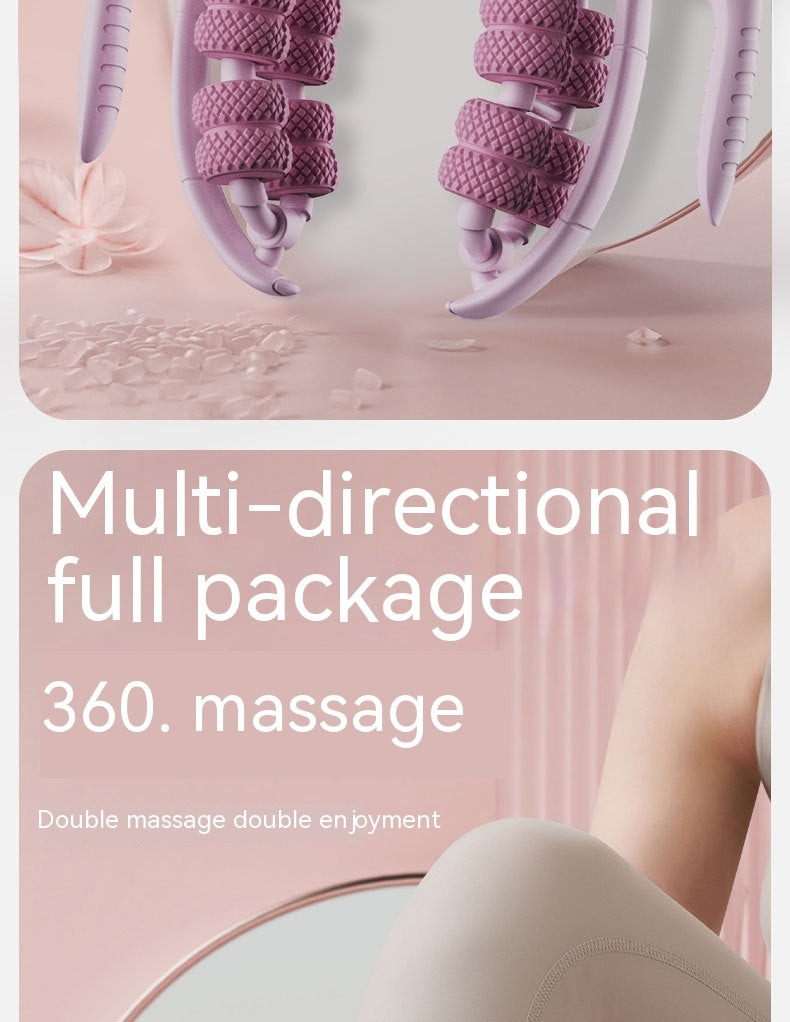 Roue de Massage Circulaire pour Jambes – Beauté, Détente et Silhouette Affinée