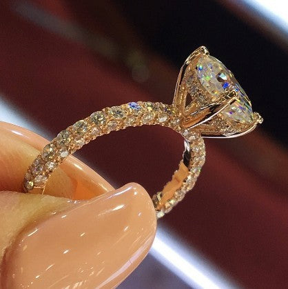 Bague Élégance Éternelle – Cristal & Strass Brillants