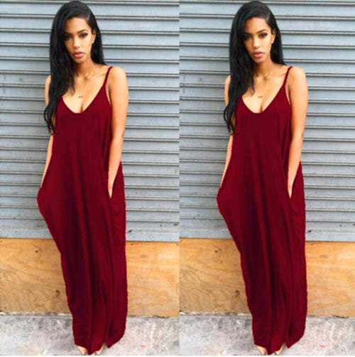 Robe Longue Décontractée d’Été – Confort & Style pour Toutes les Silhouettes