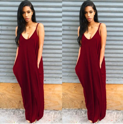 Robe Longue Décontractée d’Été – Confort & Style pour Toutes les Silhouettes