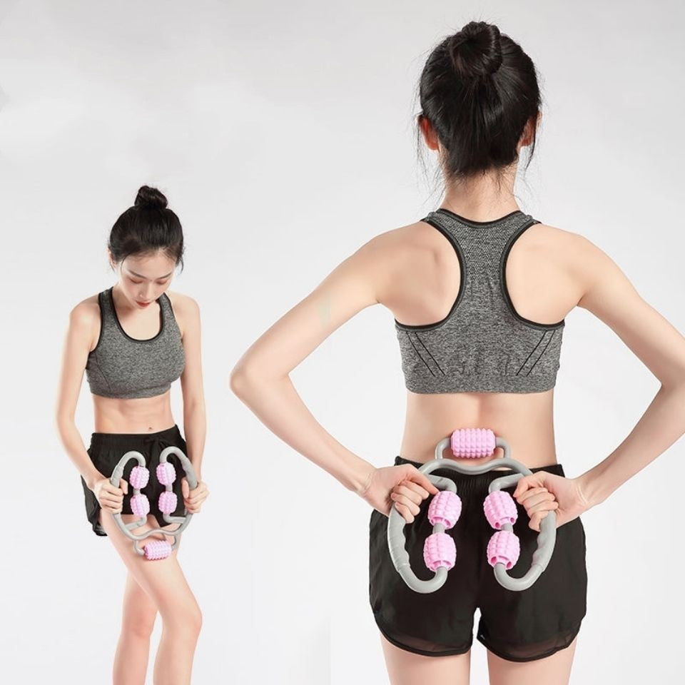 Masseur Manuel à Rouleaux pour Jambes – Relaxation Facile et Efficace