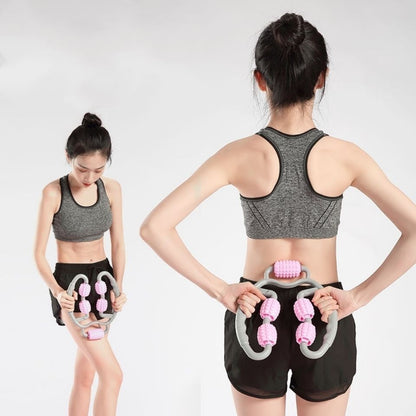 Masseur Manuel à Rouleaux pour Jambes – Relaxation Facile et Efficace