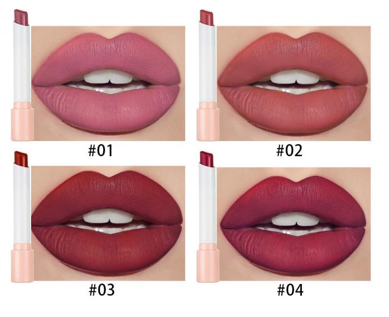 Set de Rouges à Lèvres Mat – Finition Veloutée & Coffret Original