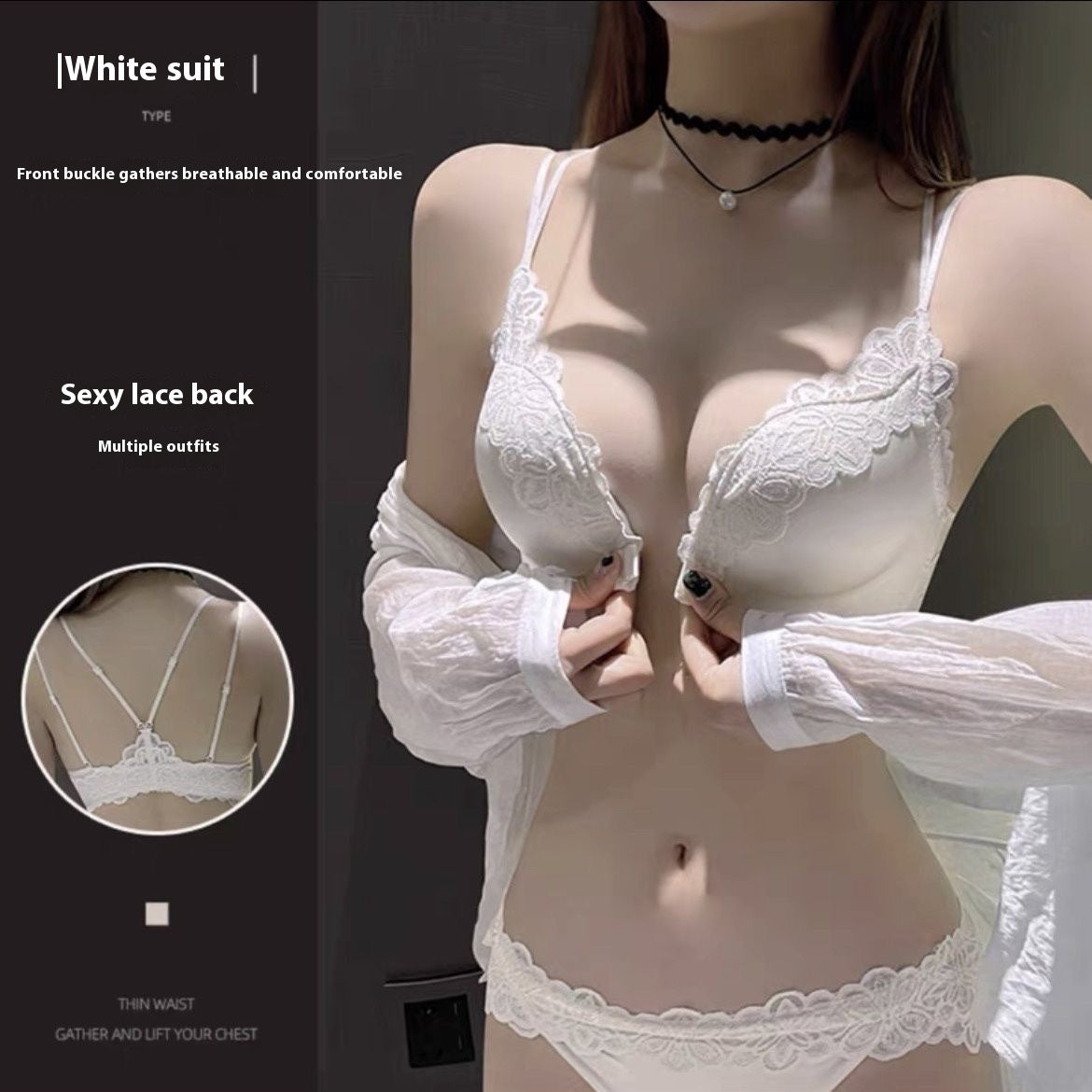 Soutien-Gorge en Dentelle Sans Couture – Confort & Séduction