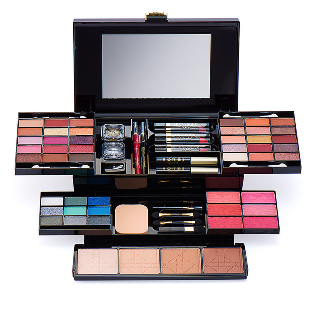 Coffret Maquillage Complet – Palette Professionnelle Tout-en-Un