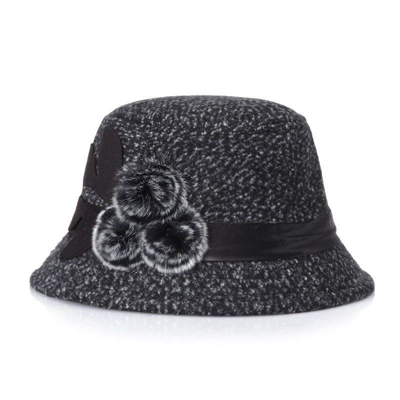 Chapeau“Fleur d’Hiver” – Élégance & Chaleur au Féminin