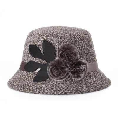 Chapeau“Fleur d’Hiver” – Élégance & Chaleur au Féminin