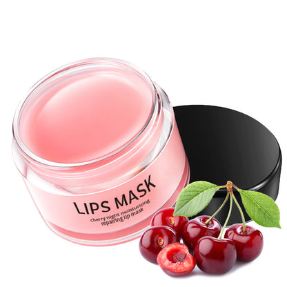 Masque Lèvres Hydratant à la Cerise – Soin de Nuit Réparateur