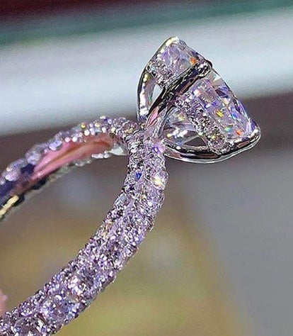 Bague Élégance Éternelle – Cristal & Strass Brillants