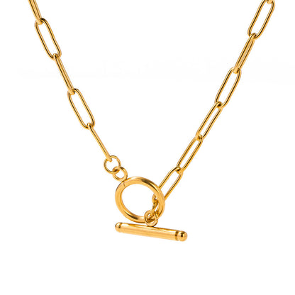 Collier “Golden Link” – Élégance Minimaliste & Esprit Tendance