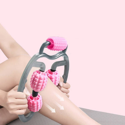 Masseur Manuel à Rouleaux pour Jambes – Relaxation Facile et Efficace