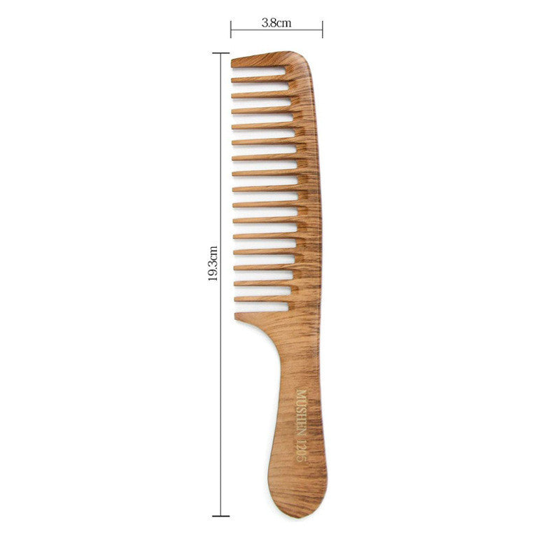 Peigne Larges Dents Satiné – Démêlage Doux & Élégant