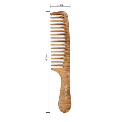 Peigne Larges Dents Satiné – Démêlage Doux & Élégant