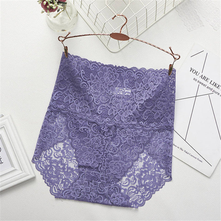 Culotte Haute en Dentelle Sexy – Confort & Élégance au Quotidien