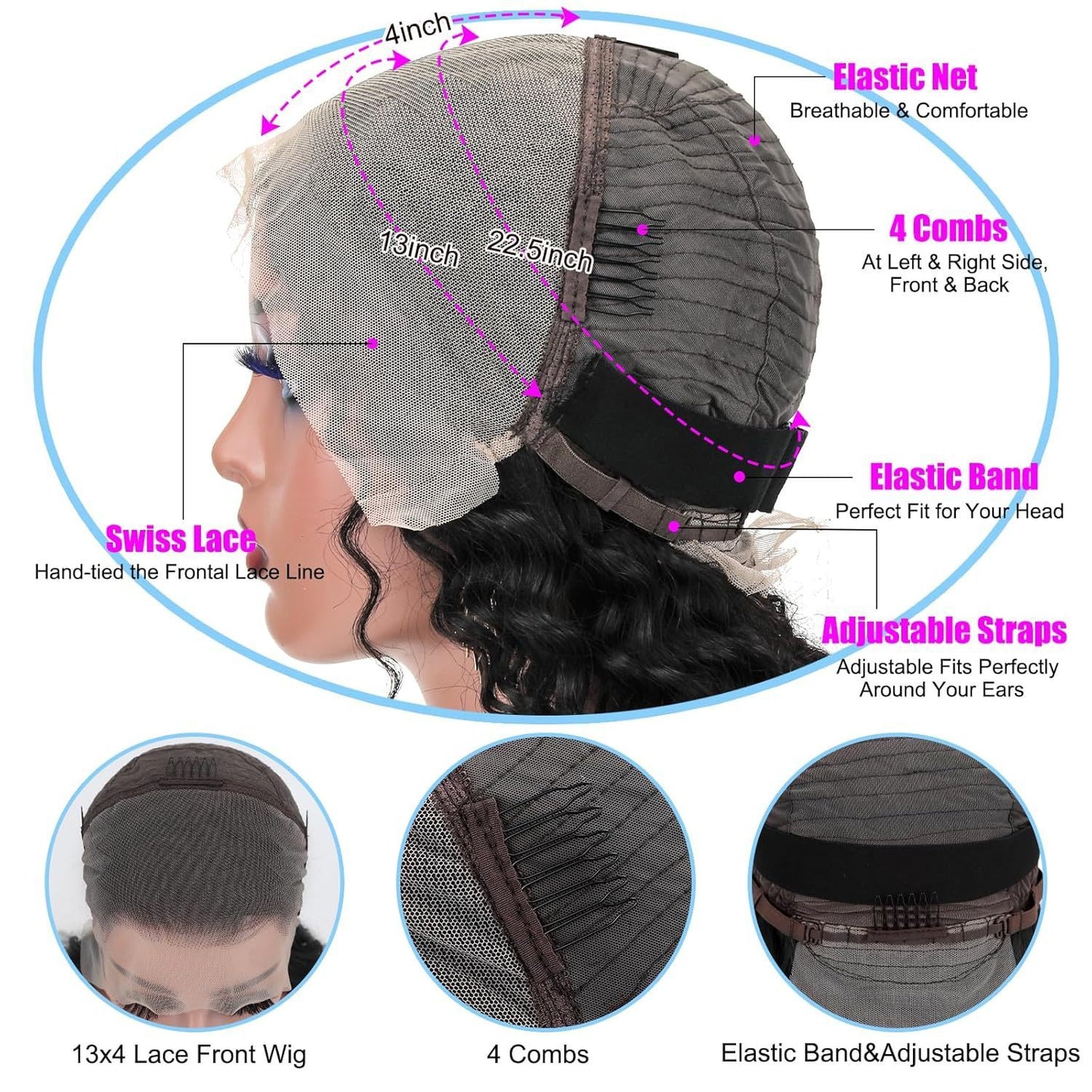 Extensions Tissées – Cheveux Humains 100 % Naturels