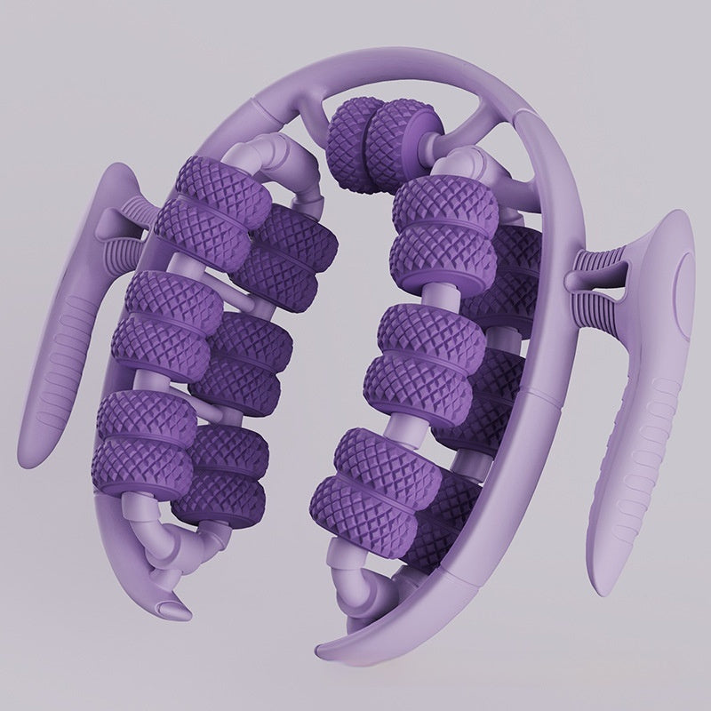 Roue de Massage Circulaire pour Jambes – Beauté, Détente et Silhouette Affinée