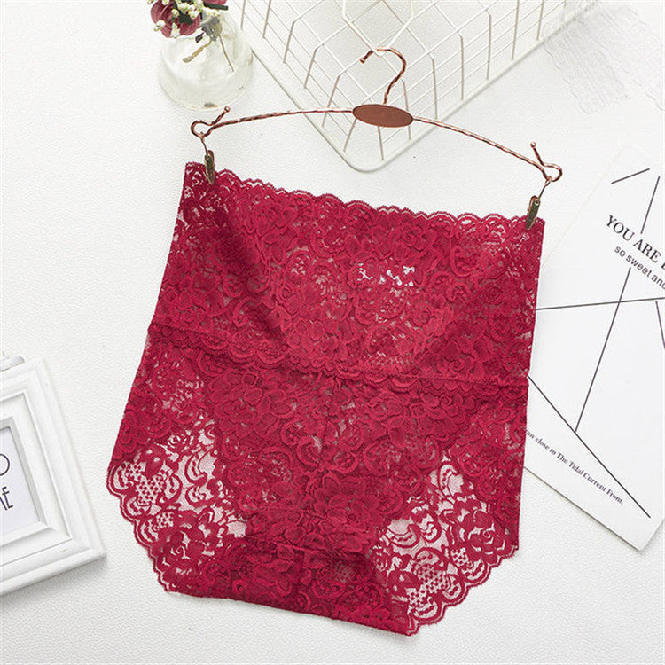 Culotte Haute en Dentelle Sexy – Confort & Élégance au Quotidien