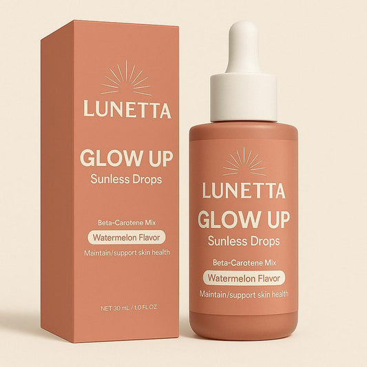 LUNETTA Glow Up – Gouttes Autobronzantes Naturelles (30ml)