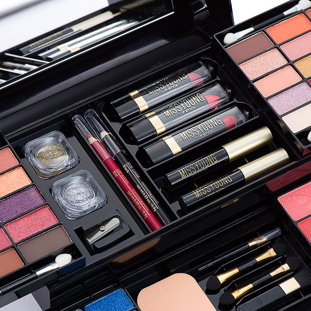 Coffret Maquillage Complet – Palette Professionnelle Tout-en-Un