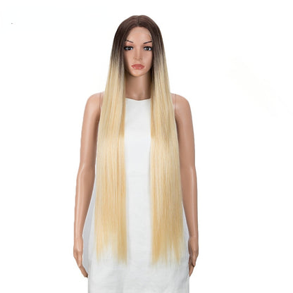 Perruque Longue Lisse – Rebecca Fiber Synthétique Haute Qualité