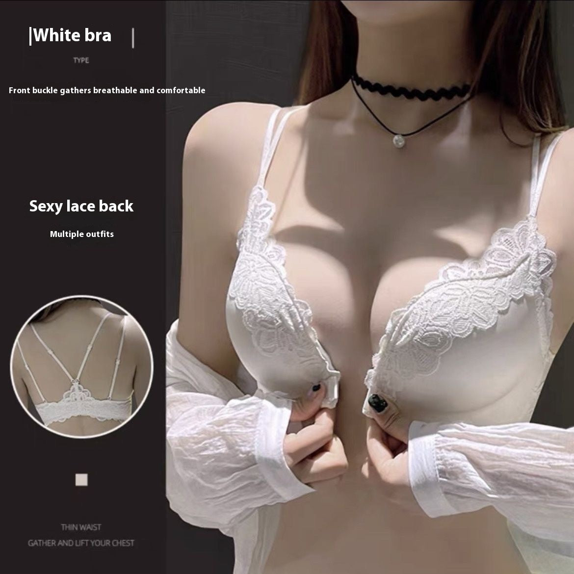 Soutien-Gorge en Dentelle Sans Couture – Confort & Séduction