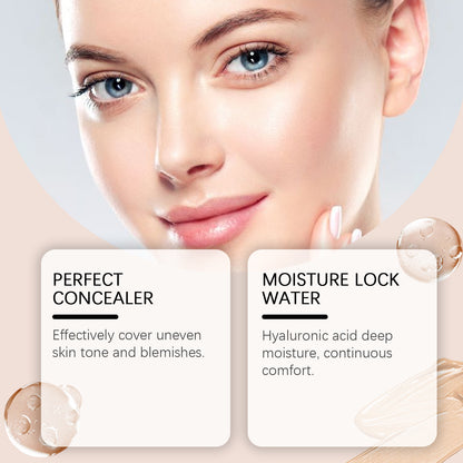 Stick Fond de Teint & Correcteur avec Pinceau Intégré – Haute Couvrance