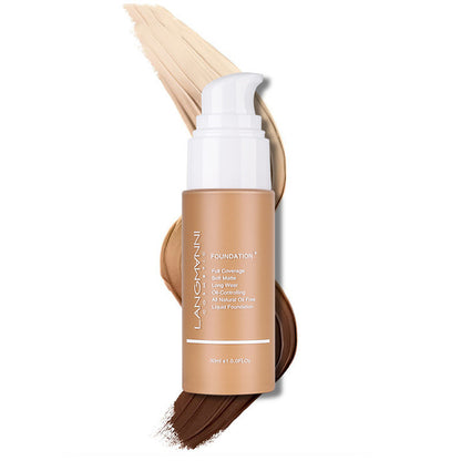Fond de Teint Liquide Mat – Contrôle du Sébum & Haute Couvrance