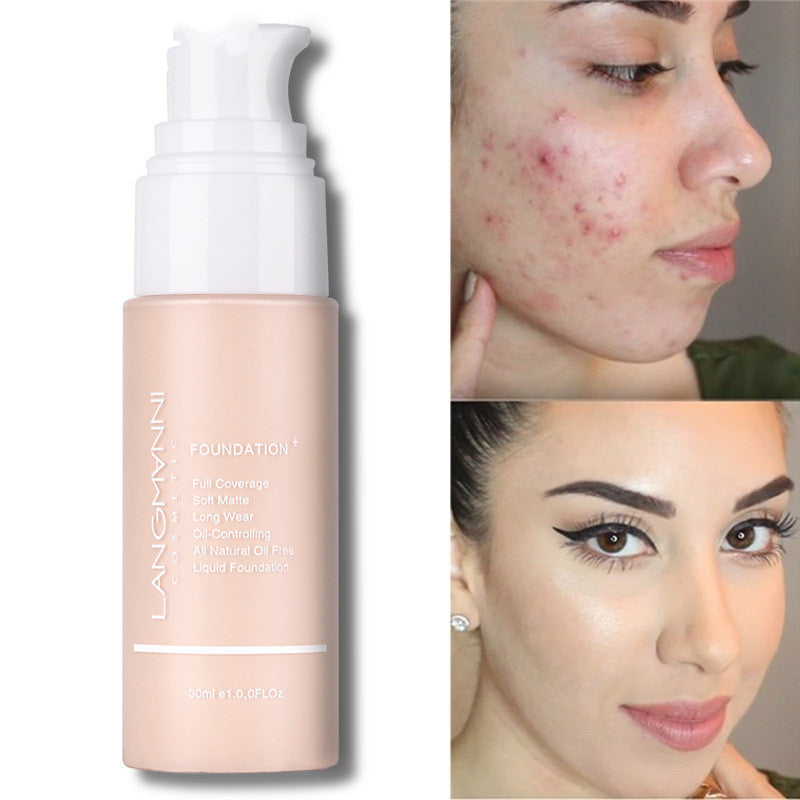 Fond de Teint Liquide Mat – Contrôle du Sébum & Haute Couvrance