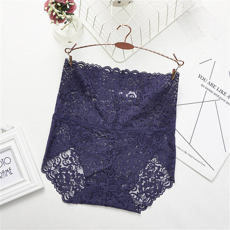 Culotte Haute en Dentelle Sexy – Confort & Élégance au Quotidien