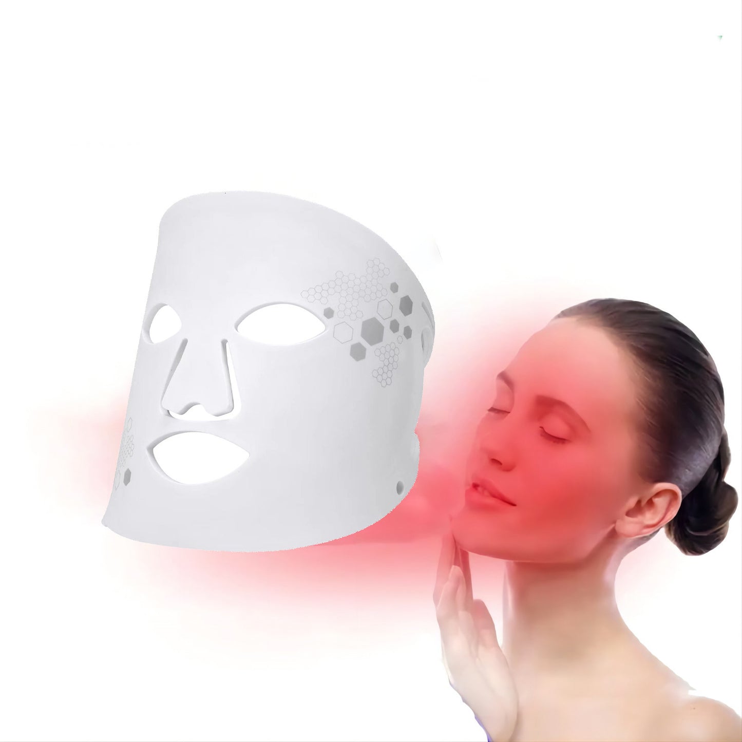 Household Pulse Light-emitting Facial Mask Beauty Instrument