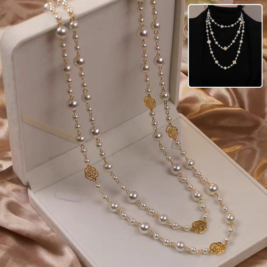 Collier “Perles d’Élégance” – Style Rétro & Charme Intemporel