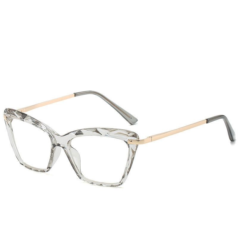 Lunettes “Crystal Vintage” – Élégance Rétro & Touche Moderne