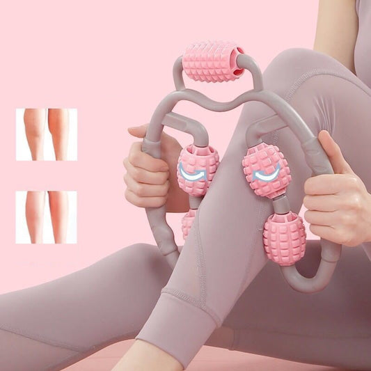 Masseur Manuel à Rouleaux pour Jambes – Relaxation Facile et Efficace
