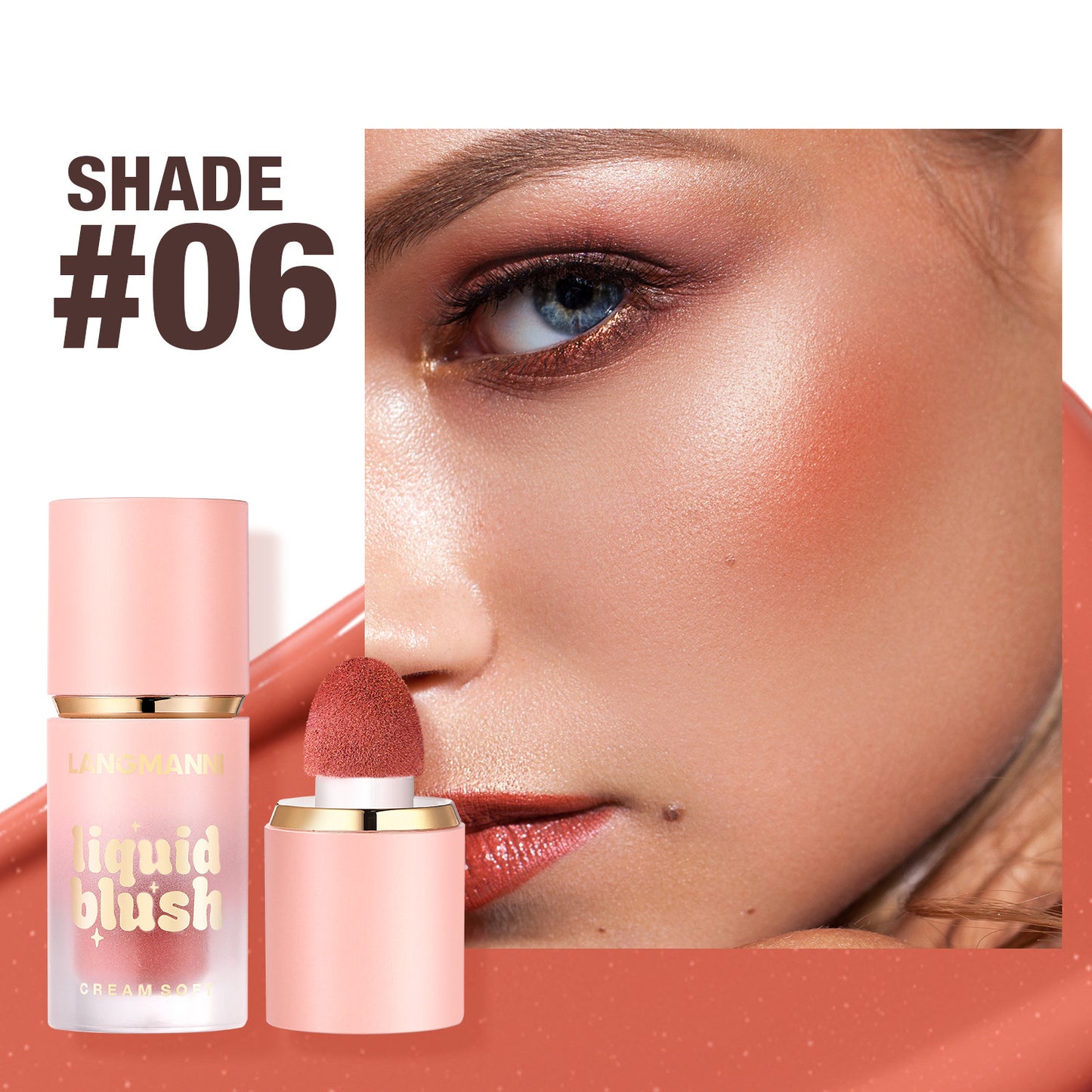 Blush Liquide – Éclat Naturel & Application Facile