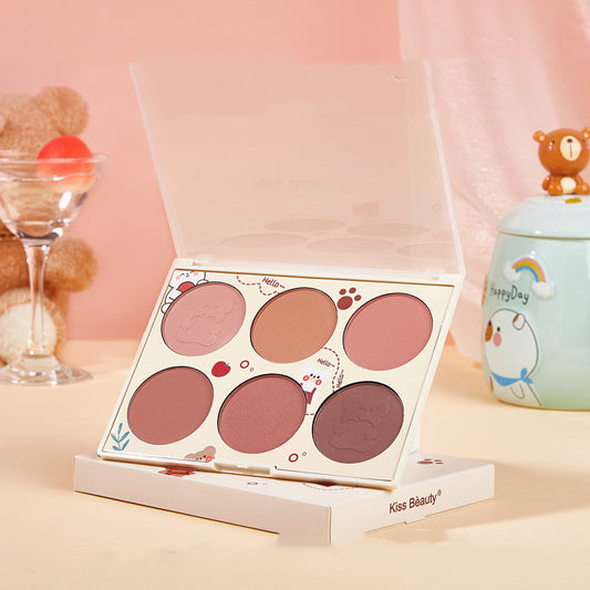 Palette de Blush Multi-Couleurs – Édition Bear Blush