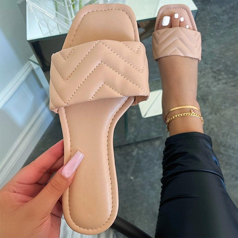Sandales Plates d’Été Femme – Élégance & Confort au Quotidien