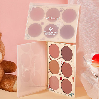Palette de Blush Multi-Couleurs – Édition Bear Blush
