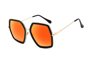 Lunettes de Soleil “Hexa Chic” – Forme Géométrique & Élégance Moderne
