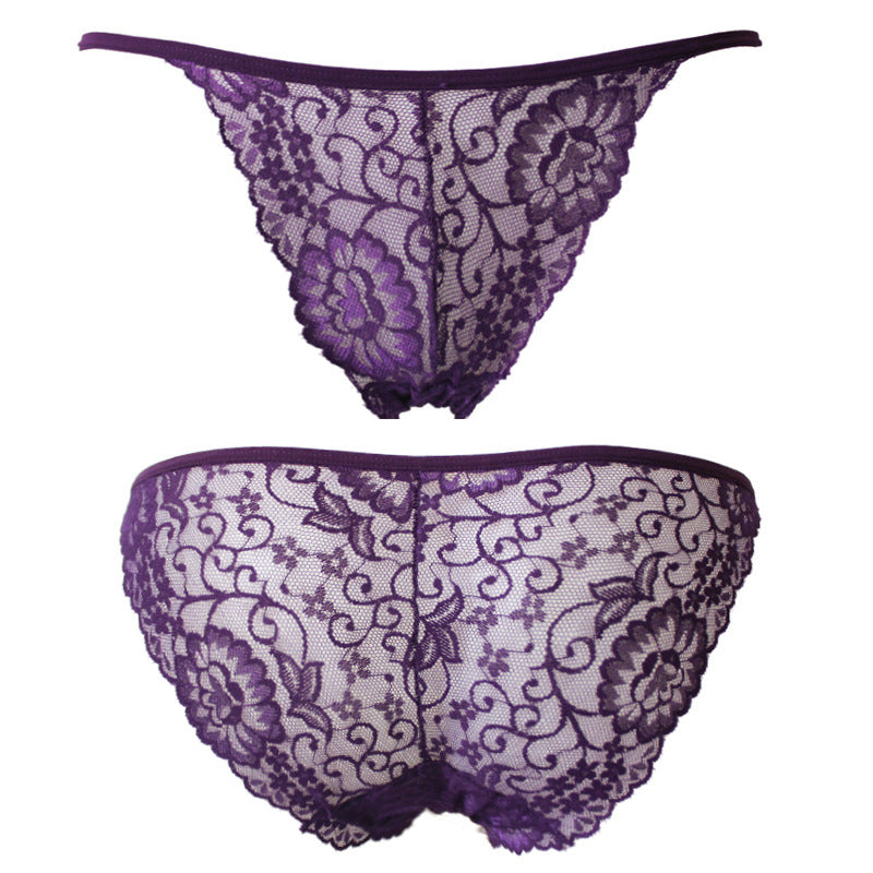 Culotte Sexy en Dentelle Florale – Élégance & Légèreté au Quotidien