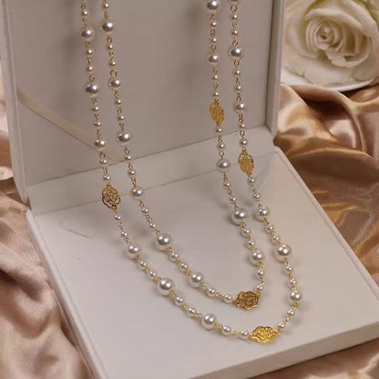 Collier “Perles d’Élégance” – Style Rétro & Charme Intemporel