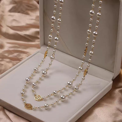 Collier “Perles d’Élégance” – Style Rétro & Charme Intemporel
