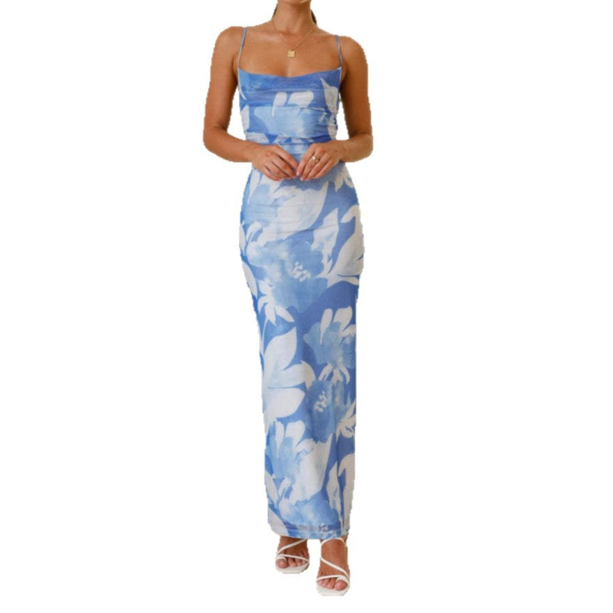 Robe Longue d’Été Imprimée – Élégance et Fraîcheur