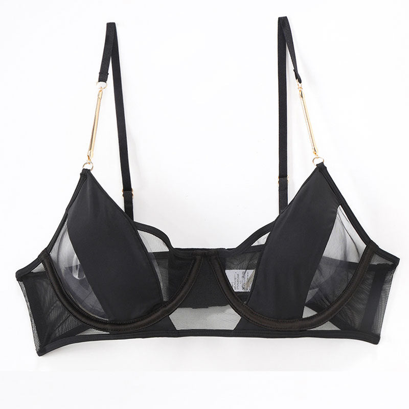 Ensemble lingerie “Éclat Noir” – Élégance & audace