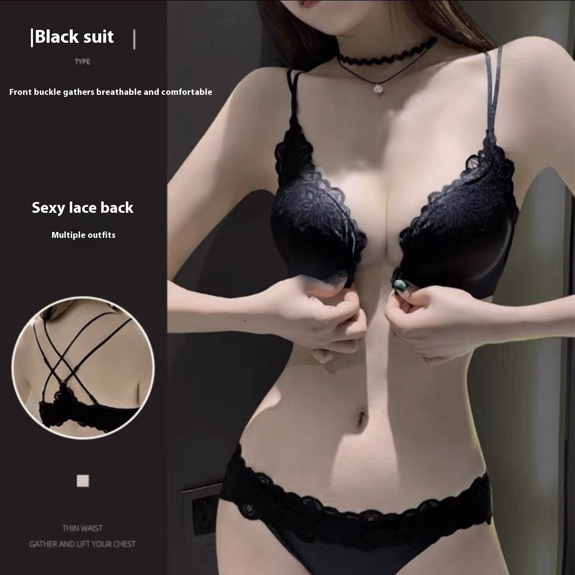 Soutien-Gorge en Dentelle Sans Couture – Confort & Séduction