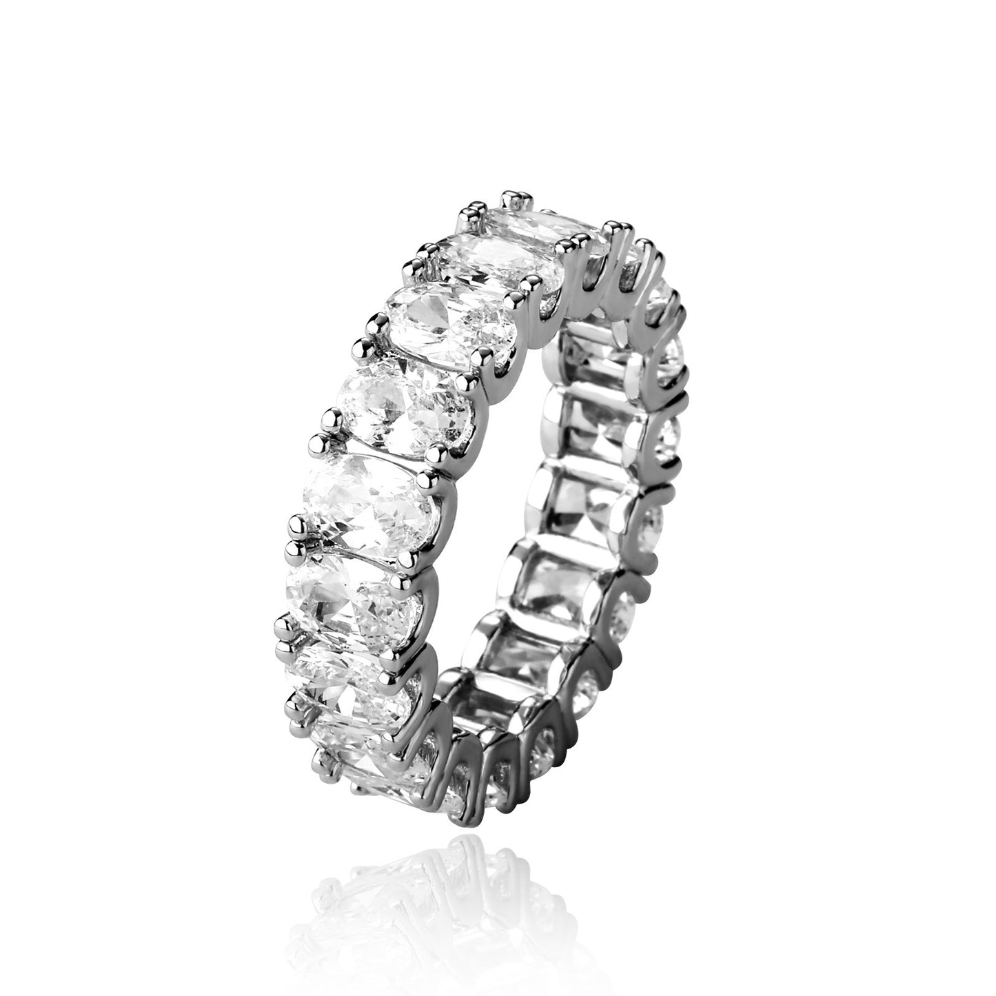 Bague “Infinity Shine” – Luxe Éclatant pour Elle & Lui