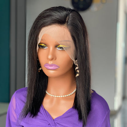 Perruque Bob 100 % Cheveux Humains – Densité 200 %