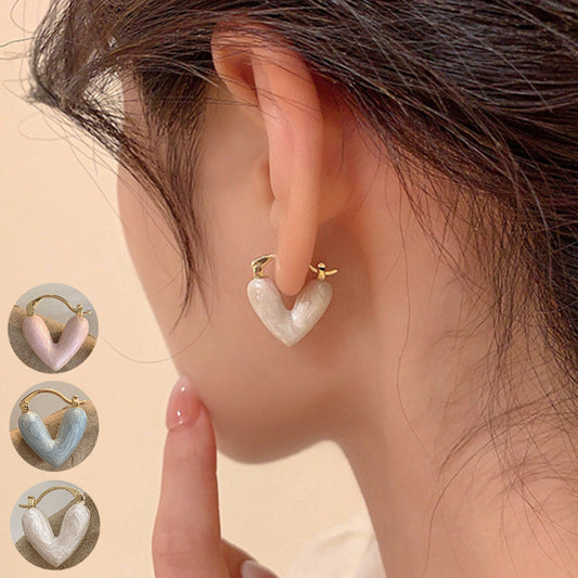 Boucles d’Oreilles “Heart Pop” – L’Amour au Bout des Oreilles
