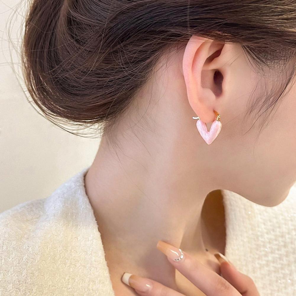 Boucles d’Oreilles “Heart Pop” – L’Amour au Bout des Oreilles