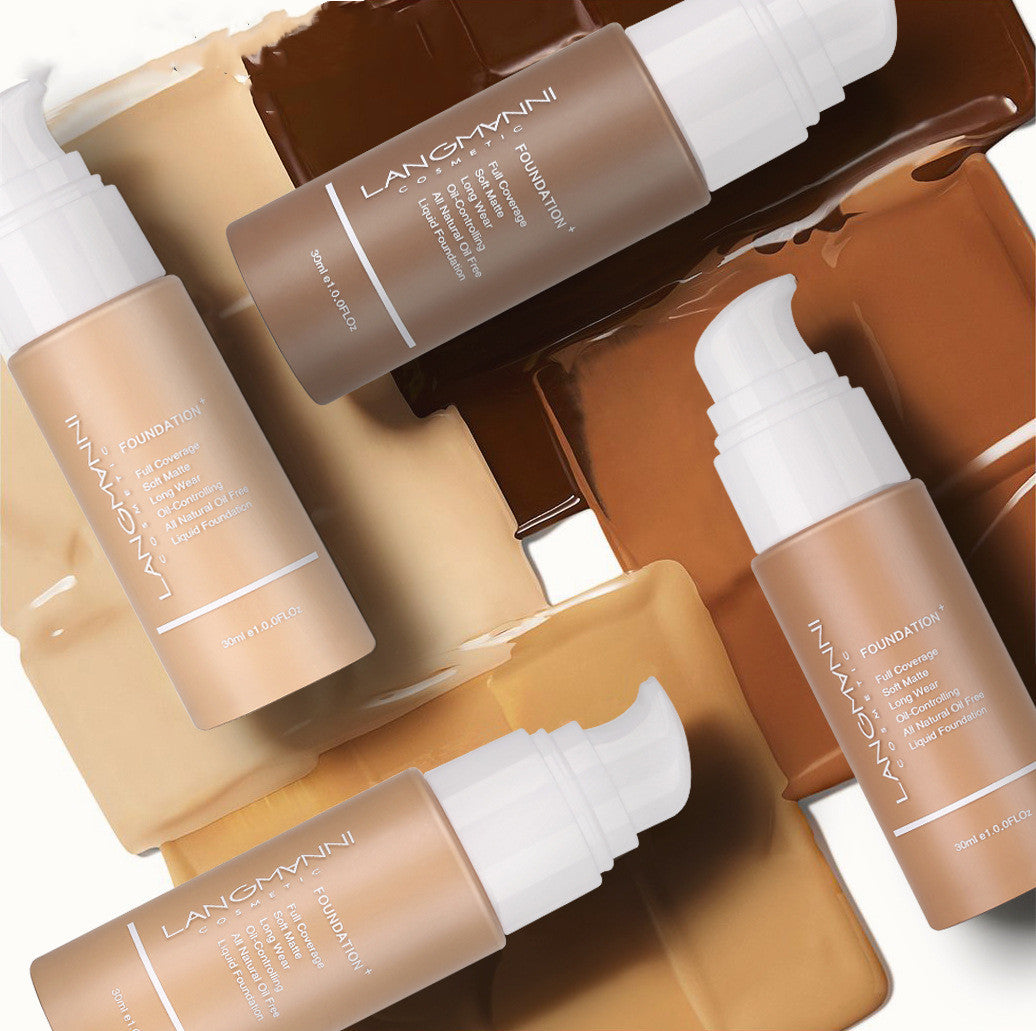 Fond de Teint Liquide Mat – Contrôle du Sébum & Haute Couvrance