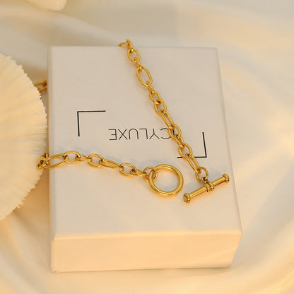 Collier “Golden Link” – Élégance Minimaliste & Esprit Tendance